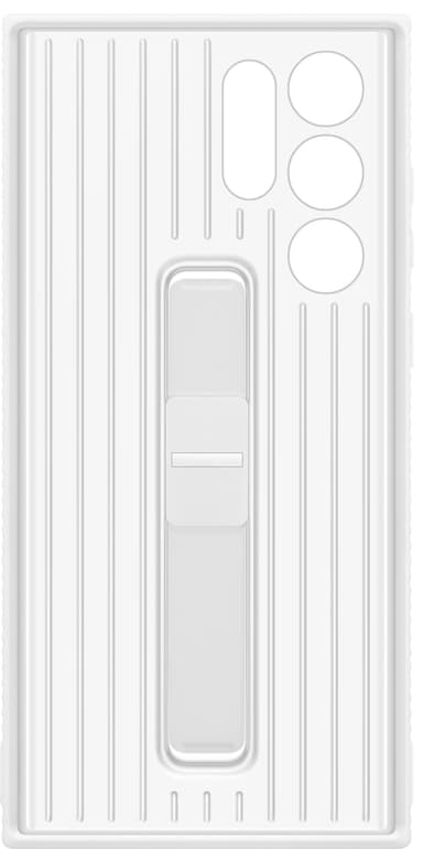 Samsung S22 Ultra beskyttende stativdeksel (hvit)