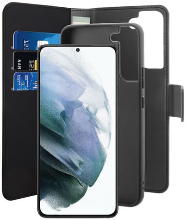Puro 2in1 wallet Samsung Galaxy S22 (sort)