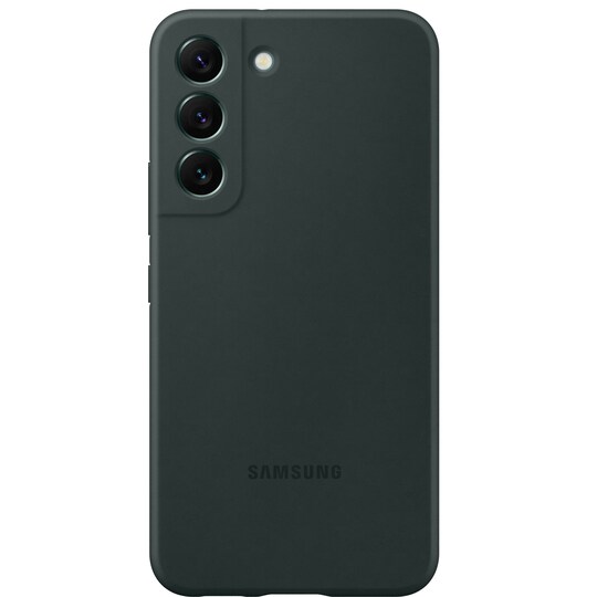 Samsung S22 silikondeksel (grønn)