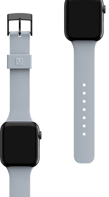 U by UAG Aurora Apple Watch 42/44/45 mm silikonreim (soft blue)