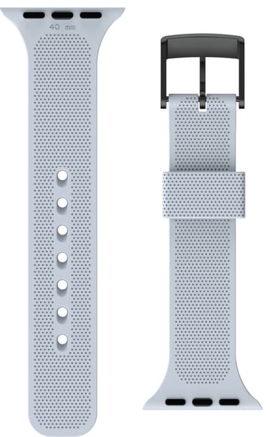 U by UAG Aurora Apple Watch 42/44/45 mm silikonreim (soft blue)