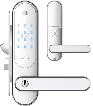 Wattle Dørlås Smart (hvit)