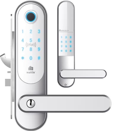 Wattle Door lock Pro WH dørlås (hvit)