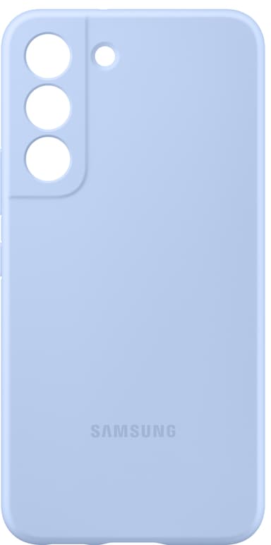Samsung S22 silikondeksel (himmelblå)