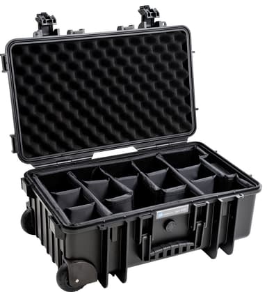 B&W Type 6600 utendørs kamerakoffert (sort)