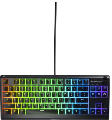 SteelSeries Apex 3 tenkeyless gamingtastatur (nordisk oppsett)