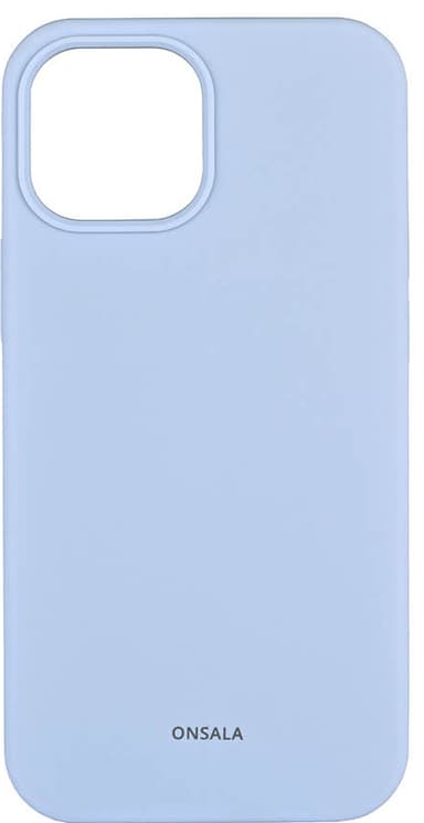 Onsala iPhone 13 mini silikondeksel (lyseblå)
