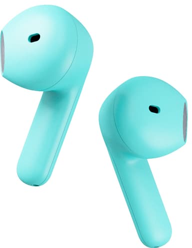 Happy Plugs Hope helt trådløse in-ear hodetelefoner (turkis)