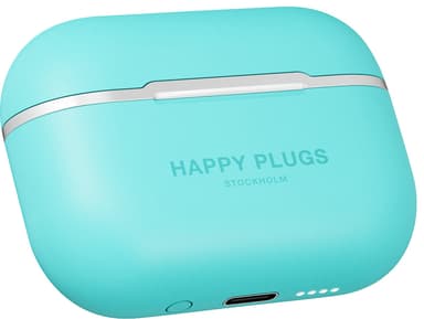 Happy Plugs Hope helt trådløse in-ear hodetelefoner (turkis)
