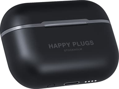 Happy Plugs Hope helt trådløse in-ear hodetelefoner (sort)