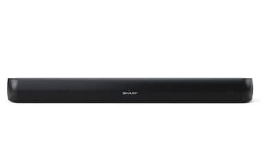 Sharp HT-SB107 2.0 Compact Soundbar for TV opp til 32", HDMI ARC/CEC, Aux-inngang, Optisk, Bluetooth, 65cm, Gloss Black