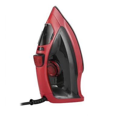 Mesko Iron MS 5031 Steam Iron, 2400 W, Kontinuerlig damp 40 g/min, Steam boost ytelse 70 g/min, Rød/Sort