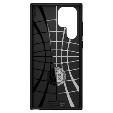 Spigen Core Armor deksel Samsung Galaxy S22 Ultra - Matt svart