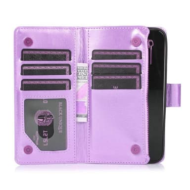 DoubleFlip Zipper 9-kort Doro 8050 - Lyslilla
