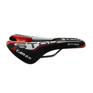 Sykkelsete til MTB 29x17 cm Rød/Svart