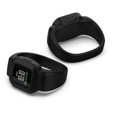 Silikonarmband till Garmin vivofit jr.3 Large - Svart