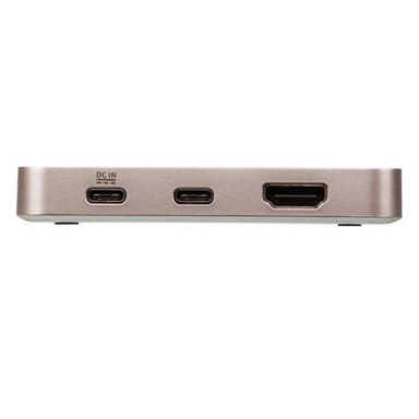 Aten USB-C 4K Ultra Mini Dock med Power Pass-through USB 3.0 (3.1 Gen 1) porter antall 1, USB 2.0 porter antall 1, HDMI porter antall 1, USB 3.0 (3.1 Gen 1) Type-C porter antall 1