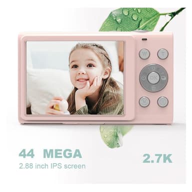 Digitalkamera 2,7K / 44MP / 16x zoom, sort