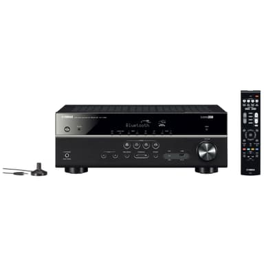 Yamaha 5.1 receiver RX-V385 (sort)