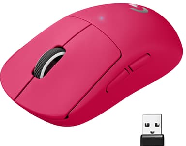 Logitech G Pro X Superlight trådløs gamingmus (magenta)