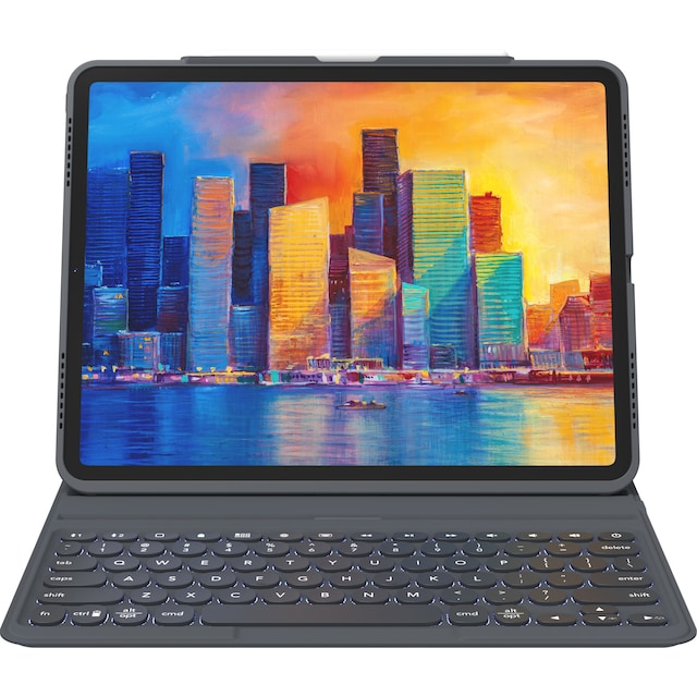 Zagg Pro Keys tastaturdeksel til iPad Pro 11" (charcoal)