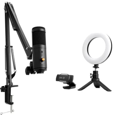 NOS X700 gaming mikrofon og streaming samlepakke