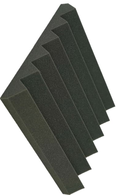 Wistream 3D akustisk plate av skum (4-pakk)