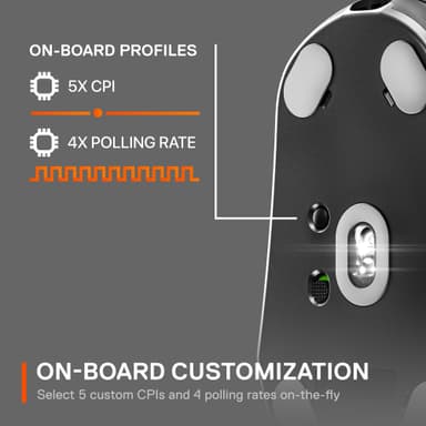 SteelSeries Prime trådløs gamingmus