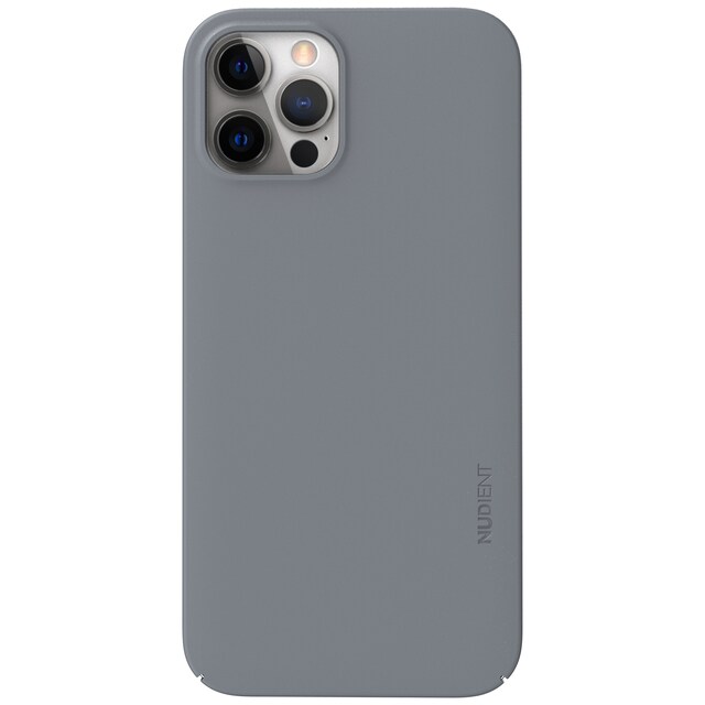 Nudient Thin v3 iPhone 12/12 Pro deksel (grå)