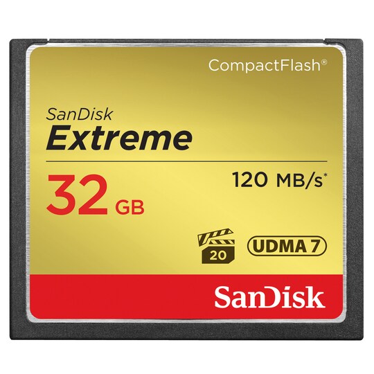 SanDisk CF Extreme 32 GB minnekort