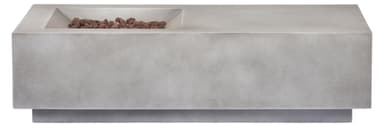 HAVEBORD M/GASVARMER 140X76CM