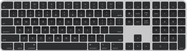 Apple Magic Keyboard med Touch ID og talltastatur (Fransk layout)