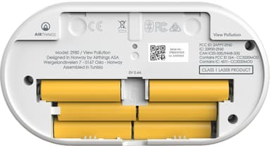 Airthings View Pollution innendørs luftkvalitetsmåler 2980