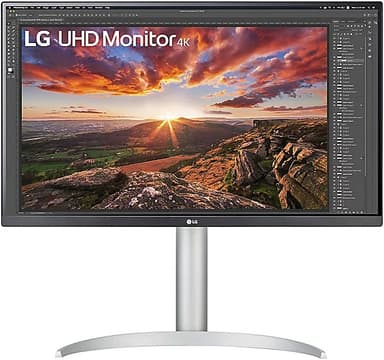 LG UltraFine 27UP650-W 27" skjerm (hvit)