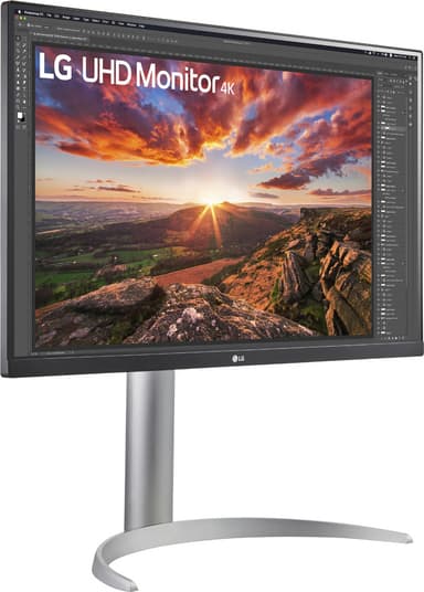 LG UltraFine 27UP650-W 27" skjerm (hvit)