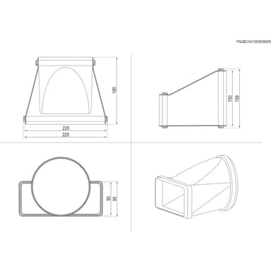 Electrolux Installasjonsdel M2CKCF02
