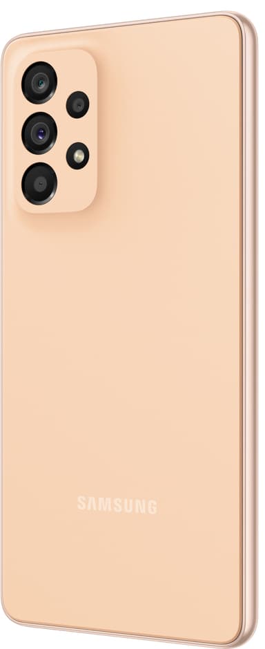 Samsung Galaxy A53 5G smarttelefon 6/128GB (fersken)