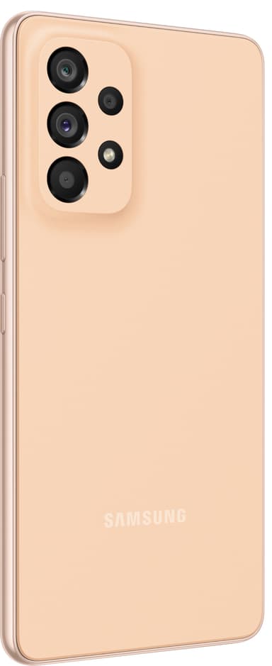 Samsung Galaxy A53 5G smarttelefon 6/128GB (fersken)