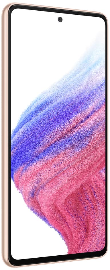 Samsung Galaxy A53 5G smarttelefon 6/128GB (fersken)