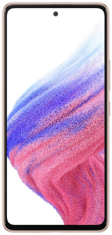 Samsung Galaxy A53 5G smarttelefon 6/128GB (fersken)