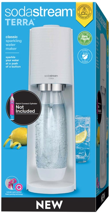 SodaStream Terra kullsyremaskin SS1012801770 (hvit) Elkjøp
