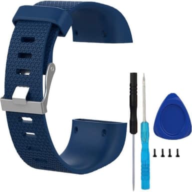 Fitbit Surge armb nd med verkt y TPE S Bl Elkj p
