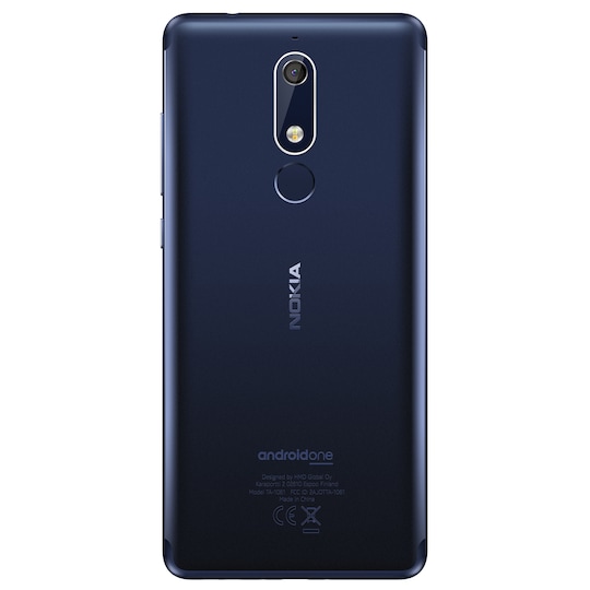 Nokia 5.1 smarttelefon (blå)