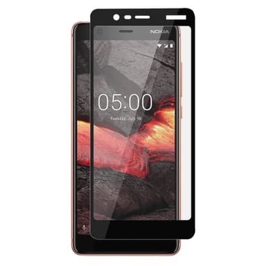 Panzer Full-Fit skjermbeskyttelse Nokia 5.1 (transp.)