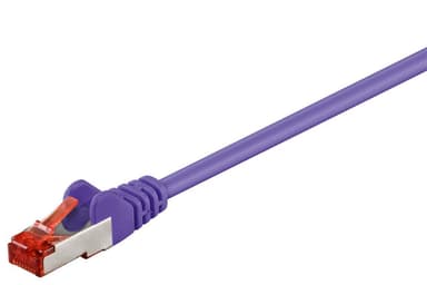 Goobay CAT 6 patchkabel S/FTP (PiMF), fiolett