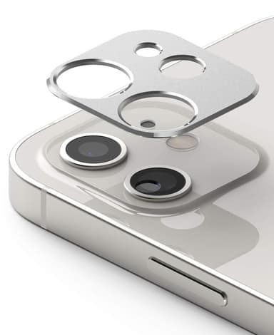 iPhone 11 linsedeksel 2-pakning sølv
