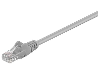 Goobay 68362 CAT 5e patchkabel, U/UTP, grå, 20 m