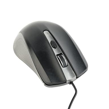 Gembird MUS-4B-01-GB optisk mus, mellomrom/svart, USB