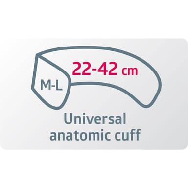 B.WELL Blodtrykkmåler Pro-33 M Manschett, Ett Mem