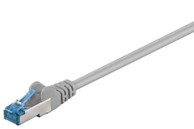 Goobay CAT 6A patchkabel, S/FTP (PiMF), grå
